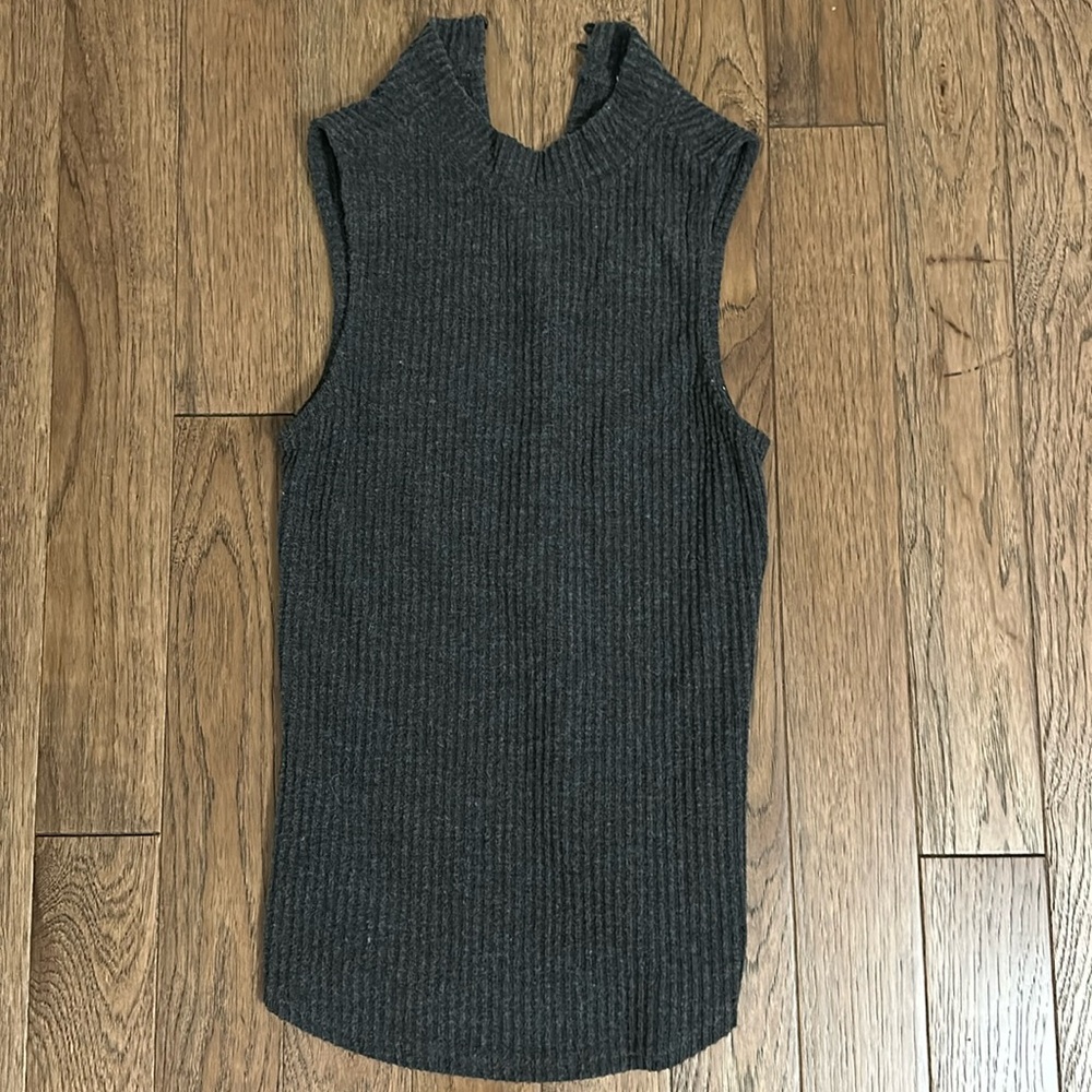 Grey Sweater Tank